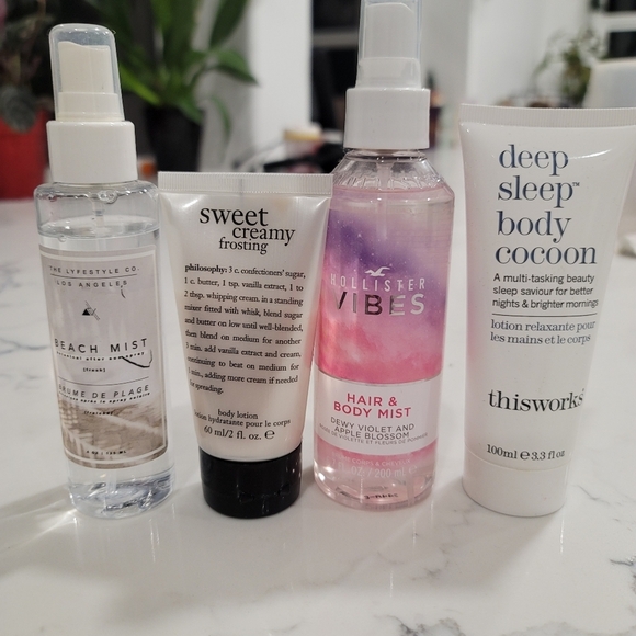 Beauty Bundle set of 4, 2 sprays and 2 creams - Picture 1 of 17